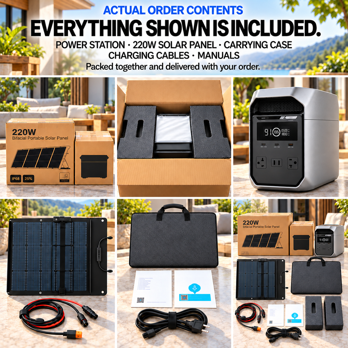 1024Wh Portable Power Station